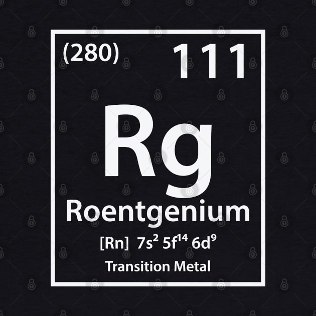 Roentgenium Element by cerebrands